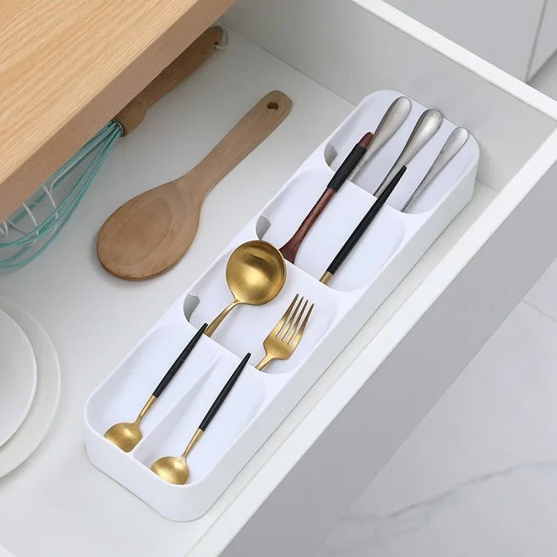 CutleryStorageTray™ - Blanc - Rangement Cuisine